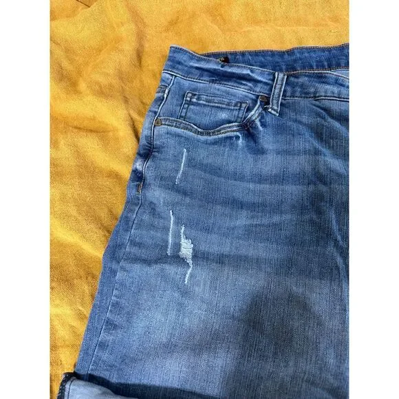 KUT Denim Shorts sz 18W - Picture 4 of 8